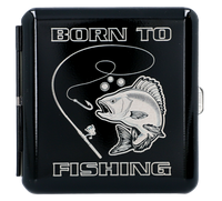 Papierośnica z Gotowym Grawerem dla Miłośnika Ryb