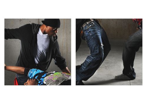 Obraz Na Płótnie - Breakdance Ulica - 150X100 Cm - Ea150X100-2126 na Arena.pl