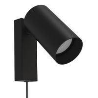 Reflektorowy kinkiet salonowy Mono 7786 nowoczesna tuba czarna