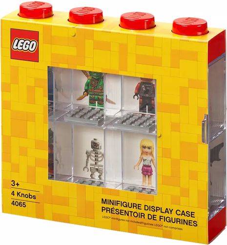 4065 - lego - witryna czerwona na 8 minifigurek na Arena.pl