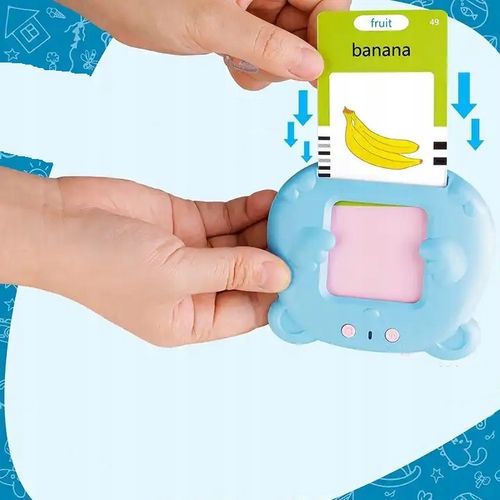 ZABAWKA DO NAUKI ANGIELSKIEGO DUŻO SŁÓWEK PREZENT DLA 3 4 5 6 7 8 LATKA na Arena.pl