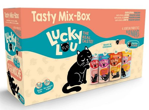 Lucky Lou Lifestage Adult Tasty Mix-Box Saszetki 12X125G na Arena.pl