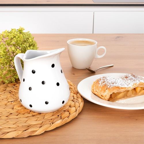 Dzbanek ceramiczny biały 480 ml na Arena.pl