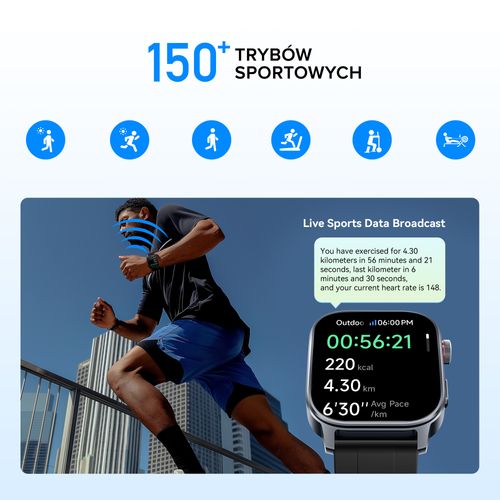 Smartwatch KIESLECT KR3 na Arena.pl