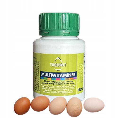 SUPER ZESTAW! Kreda pastewna 25kg Animacal + witaminy dla kur TROUWIT 100ml na Arena.pl