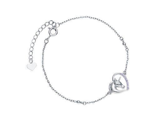 RODOWAN BRANSOLETA GWIAZD JEDNOROŻEC UNICORN SERCE na Arena.pl