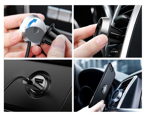 Etui ładowarka uchwyt Iphone 7 8 Baseus Magnetic na Arena.pl