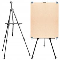 SKŁADANA ALUMINIOWA WIELOFUNKCYJNA SZTALUGA + RYSOWNICA 40x60 cm