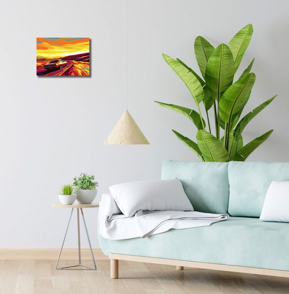 Obraz 30x20cm Pędź Przed Siebie zdjęcie 2