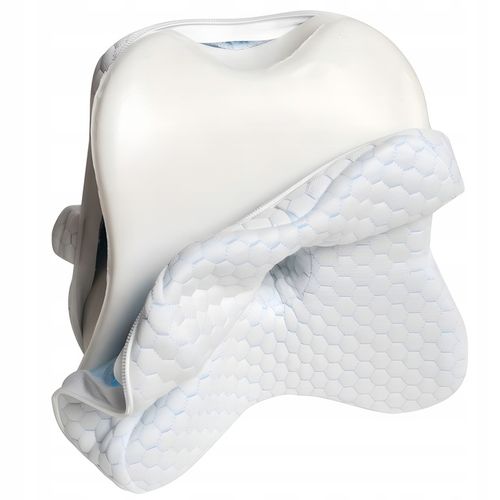 PODUSZKA ORTOPEDYCZNA KLIN MIĘDZY NOGI KOLANA DO SPANIA SEPARATOR MEMORY na Arena.pl