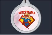 Brelok do kluczy Super Mama