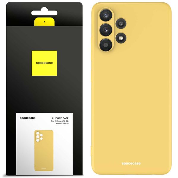 Spacecase Silicone Case Galaxy A32 4G yellow zdjęcie 1