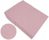 Prześcieradło frotte z gumką 160x200 Bielbaw pudrowe