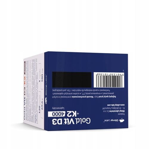 OLIMP GOLD VIT D3+K2 120kaps 4000iu WITAMINA D3 WITAMINY na Arena.pl