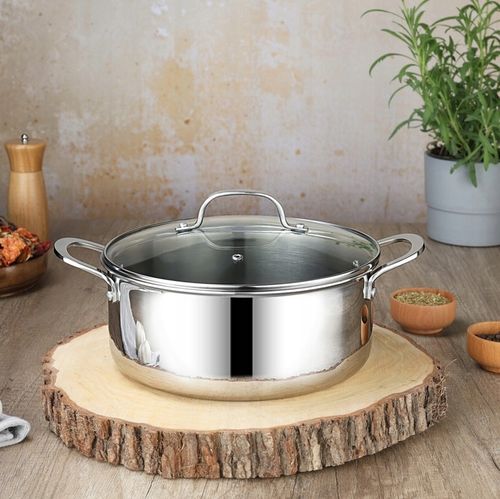 GARNEK POWŁOKA NON STICK STRUKTURA PLASTRA MIODU HEXAGONAL HYBRID 4,3L 24CM na Arena.pl