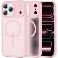Etui pokrowiec na iPhone 17 Pro Max MagMat MagSafe - różowe
