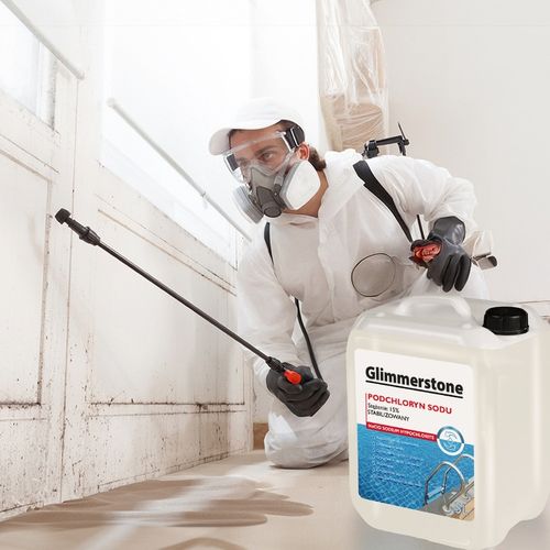 CHLOR PODCHLORYN SODU 15% CZYSZCZENIE Z PLEŚNI GRZYBÓW DO ŚCIAN STUDNI na Arena.pl