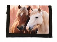Portfelik Konie Portfel na RZEP Sportowy portfel dziecięcy młodzieżowy