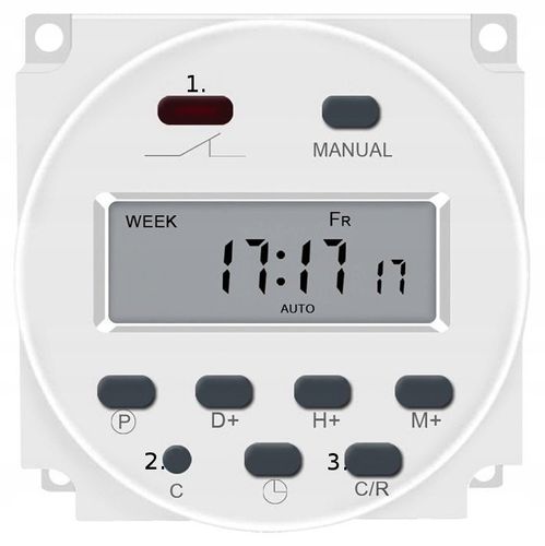 Włącznik Wyłacznik CZASOWY 230V PROGRAMATOR TIMER na Arena.pl