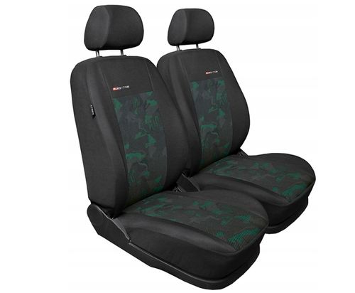 Uniwersalne pokrowce przód ELEGANCE 1+1 ZIELONE Mercedes E W212 W213 na Arena.pl