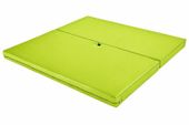 Materac Pole Dance UNDERFIT 130 x 120 x 6 cm twardy seledynowy