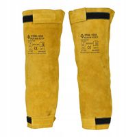 Rękaw spawalniczy skórzany ochronny do spawania rzep 2 sztuki