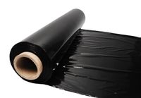 FOLIA STRETCH STRECZ CZARNA 3 KG NETTO MOCNA KRYJĄCA 1 ROLKA - MB SERVICE