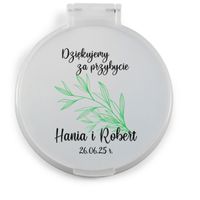 LUSTERKO personalizowane podziękowania dla gości ŚLUB WESELE + imiona
