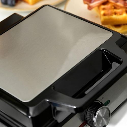 GOFROWNICA XXL 2 GOFRY Z REGULACJĄ TEMPERATURY PUSZYSTE CHRUPIĄCE GOFRY na Arena.pl