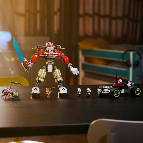 LEGO Tygrysi mech Coopera i hot rod Zero 71497 na Arena.pl
