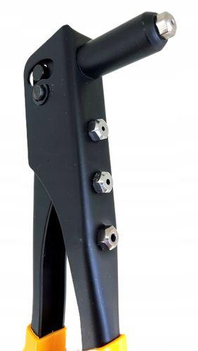 Nitownica ręczna do nitów zrywalnych 2.4 - 4.8 mm + 200 sztuk nitów na Arena.pl