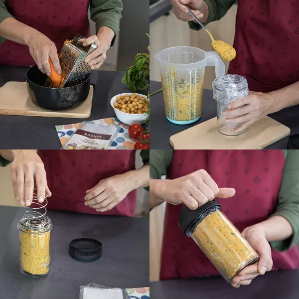 Szynkowar szklany na 450 g zdjęcie 6