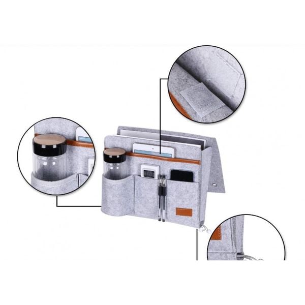 Organizer Z Filcu Szarość Orm03Sz-Filc zdjęcie 2