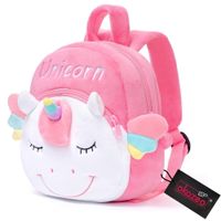 Plecak do przedszkola dziecięcy przedszkolny pluszowy miękki mały unicorn
