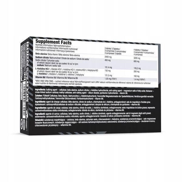 Olimp beta-alanina tabletki 80tabl. zdjęcie 2