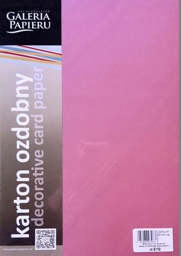 Karton Ozdobny Millenium Różany 220G/M2 (20) 9636 na Arena.pl