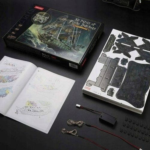 Puzzle 3D LED Latający Holender na Arena.pl