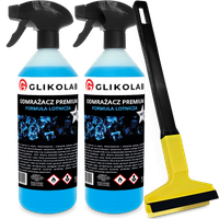 SKROBACZKA MURSKA 580L 2X ODMRAŻACZ DO SZYB -60°C GLIKOLAB FORMUŁA LOTNICZA