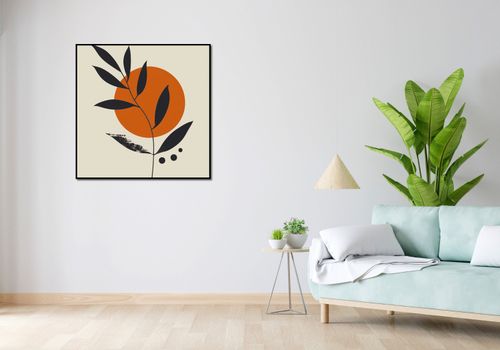 Plakat 90x90cm Ożywione Słońce na Arena.pl