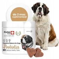 SwissVet - suplementy dla psa, probiotyki i prebiotyki, 60 szt