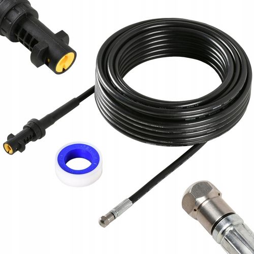 WĄŻ DO CZYSZCZENIA KANALIZACJI RUR 15m DO MYJEK KARCHER K2-K7 na Arena.pl