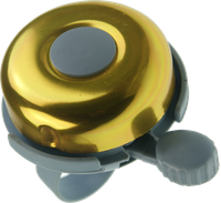 Dzwonek rowerowy typu ring ring złoty klasyczny na kierownicę LXD MST-7 gld