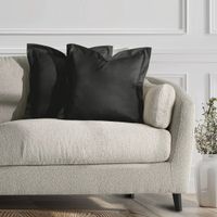 Zestaw 2 poszewek 45x45 szare AmeliaHome VELVET glamour