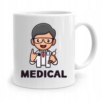 Kubek Prezent Dla Doktora Lekarza Medyka Medical Z Nadrukiem Ze Zdjęciem