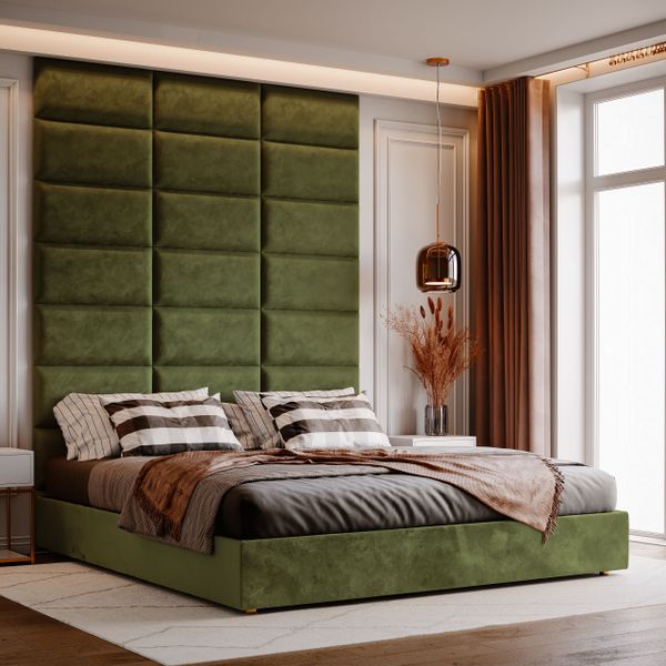 PANELE ŚCIENNE TAPICEROWANE 70cm x 30cm MAGIC VELVET 2295 zdjęcie 5