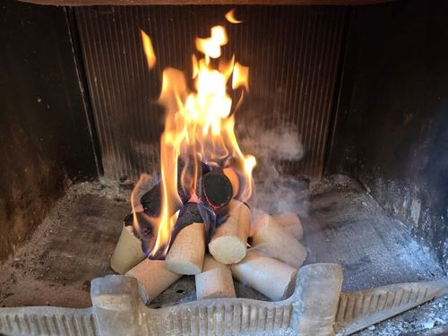 Brykiet liściasty dębowy walec opał 20KG kominek piec na Arena.pl