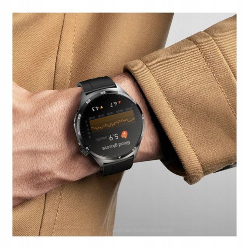 SMARTWATCH ZEGAREK CIŚNIENIOMIERZ EKG GLUKOZA GLIKEMIA HRV ROZMOWY MENU PL na Arena.pl