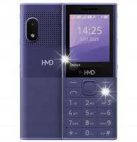 Telefon HMD 150 Music Fioletowy 2,4" USB-C Bluetooth 2500 mAh