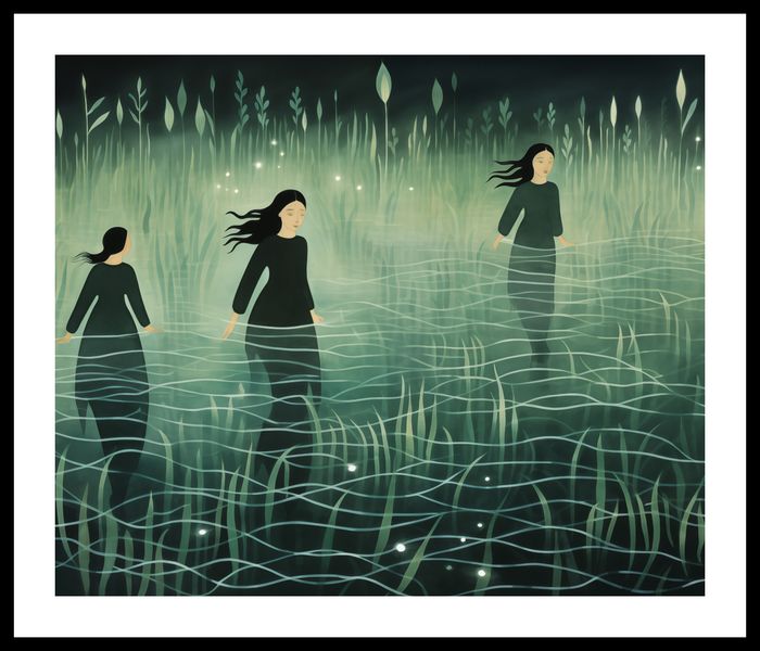 Plakat 60x50cm Pośród Ciszy zdjęcie 3