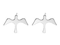 SREBRNE KOLCZYKI JASKÓŁKI SREBRO 925